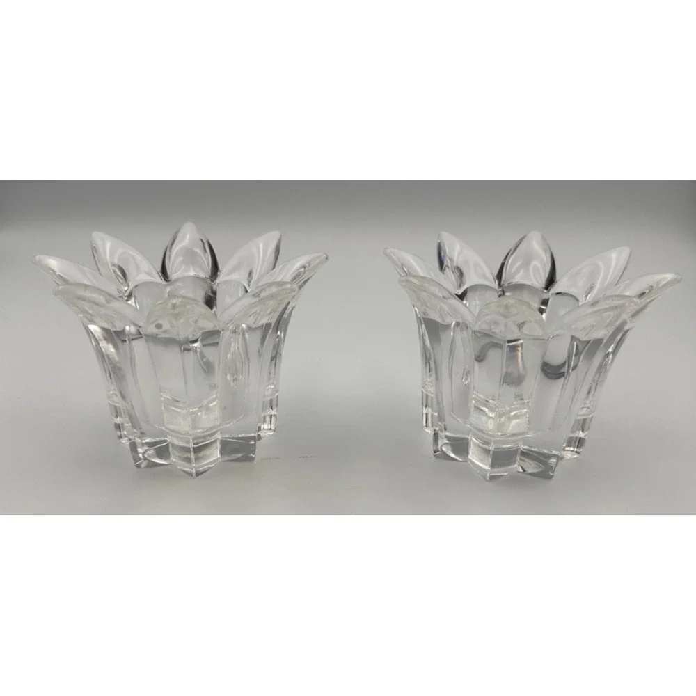 Royal Gallery lead crystak Tea‎ Light Votive candle holders Holders 2